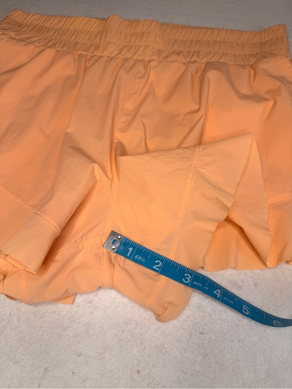 JoyLab Peach Athletic Flowy Shorts w/ Built-In Liner Sz M - Picture 7 of 10